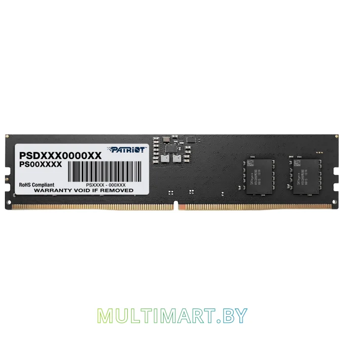 Оперативная память Patriot Signature Line 8GB DDR5 PC5-41600 (PSD58G520081)